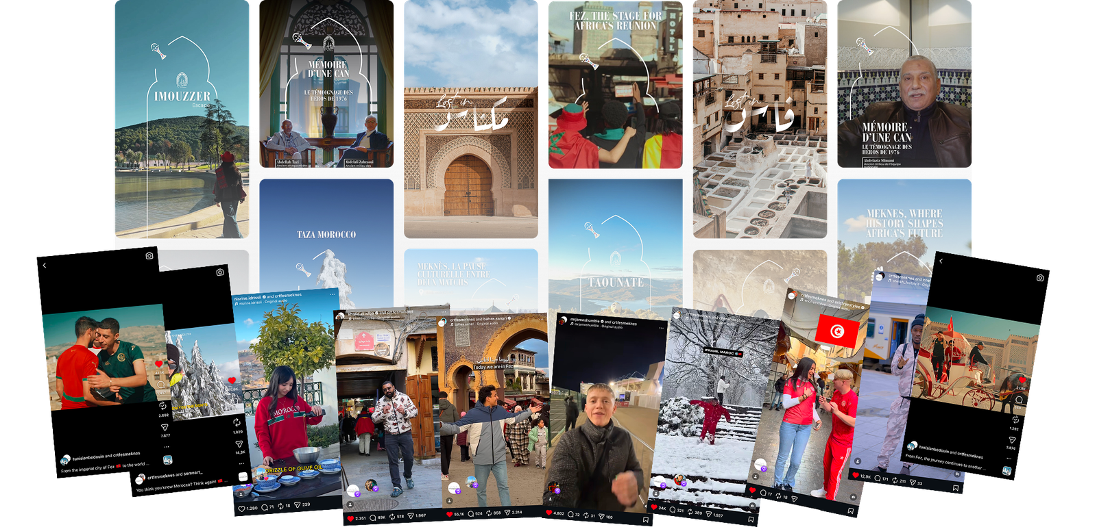 CRT Fès-Meknès AFCON 2025 campaign visual